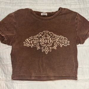 Garage cropped tank